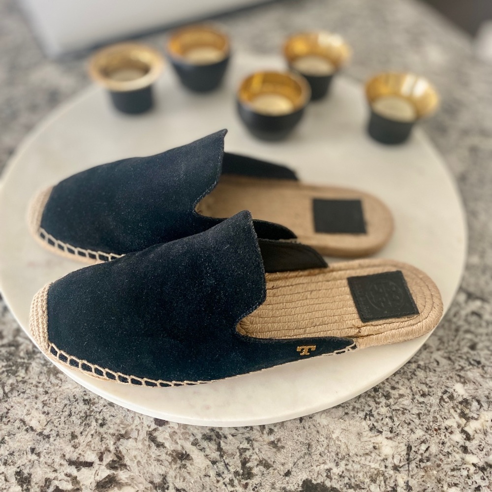 Tory Burch Max Suede Espadrilles